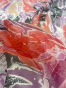 Chiffon de Seda Estampado