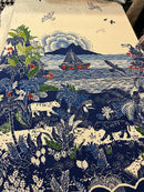 Linho Misto Estampado