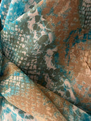 Georgete Estampado Seda Pura