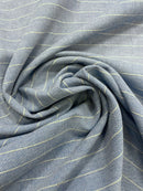 Linho Misto Estampado Listrado