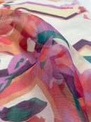 Chiffon de Seda Estampado