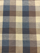 Linho Misto Estampado Xadrez