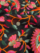 Crepe de Viscose Bordado