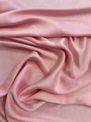 Cetim de Seda Rosa Estonado - Vários tons