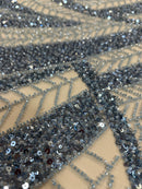 Tule Bordado HS 2930