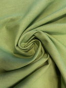 Linho Misto Verde - Vários tons