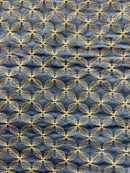 Cambraia Algodão Bordada