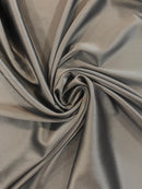 Cetim de Seda com Elastano Cinza