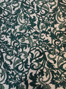 Tule Bordado HS 1612