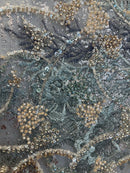 Tule Bordado GJ 2302