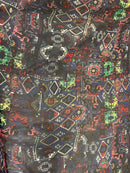 Georgete Estampado Seda Pura