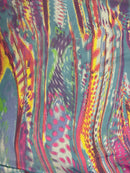 Chiffon de Seda Estampado