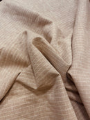 Linho Misto Estampado Listrado