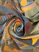 Crepe Georgete de Viscose Roggie