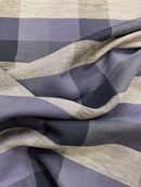 Linho Misto Estampado Xadrez