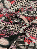 Crepe Georgete Estampado Bling