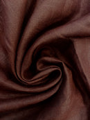 Linho Puro Marrom - Vários tons