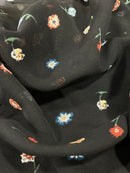 Georgete Estampado Seda Pura