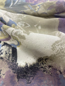 Georgete Estampado Seda Pura