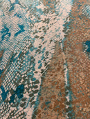 Georgete Estampado Seda Pura