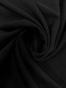 Crepe de Chine Preto