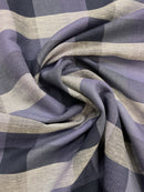 Linho Misto Estampado Xadrez