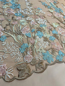 Tule Bordado BTH 2449C