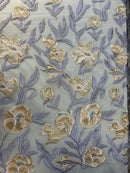 Tule Bordado GJ 2303