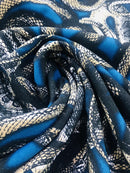 Malha Estampada Cobras