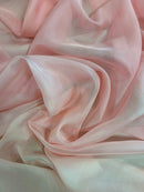 Musseline Seda Pura Degradê