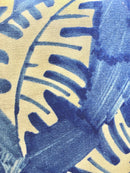 Linho Misto Estampa Folhas