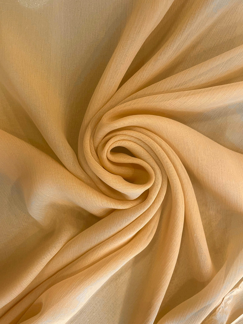 Chiffon de Seda Bege Vários tons - Main Image