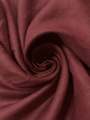 Linho Puro Vermelho - Vários tons