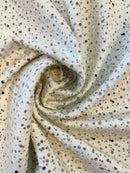 Jeans Bordado Glamour Off White