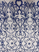 CORTE Tule Bordado TP 2262A (2,20m)