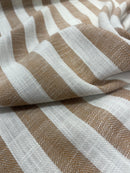 Linho Misto Estampado Listrado