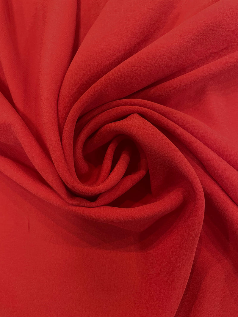 Crepe de Chine Vermelho