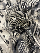 Musseline Devorê Seda Pura