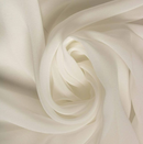 Crepe Georgete Toque de Seda Off White