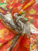 Chiffon de Seda Estampado III