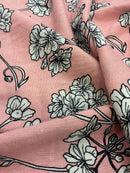 Linho Misto Estampado Liz