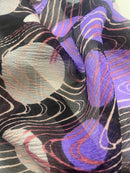 Chiffon de Seda Estampado