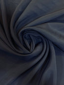 Crepe de Chine Azul - Vários tons