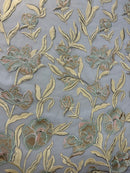 Tule Bordado GJ 2303