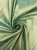 Shantung de Seda Verde Changeant - Vários tons