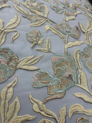 Tule Bordado GJ 2303