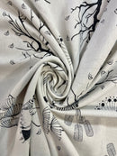 Linho Misto Estampado