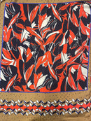 Viscose Acetinada Estampada Lenço (0,80m)