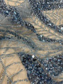 Tule Bordado HS 2930