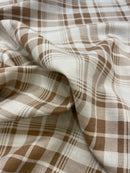 Linho Misto Estampado Xadrez